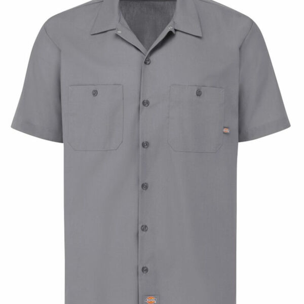 Men's Industrial Short Sleeve Work Shirt Thumbnail