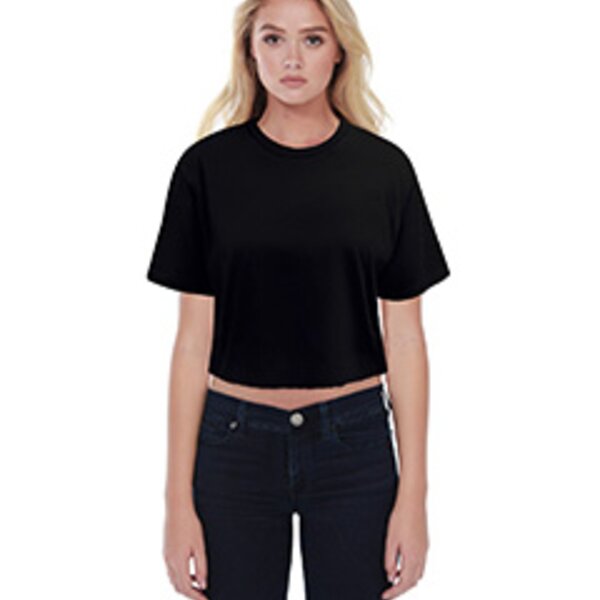 Ladies' Crop Boyfriend T-Shirt Thumbnail
