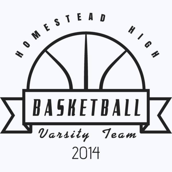 Basketball Template DNT001 BW Thumbnail