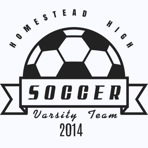 Soccer Template DNT001 BW Thumbnail