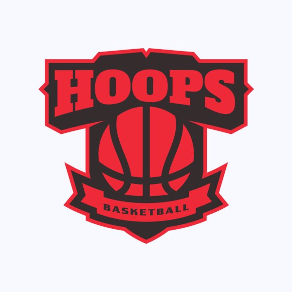 Hoops Basketball logo template  Thumbnail
