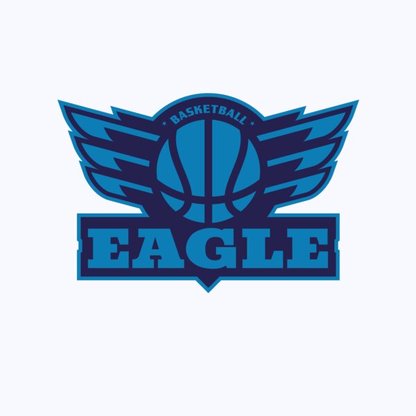 Eagle Basketball Logo Template Thumbnail