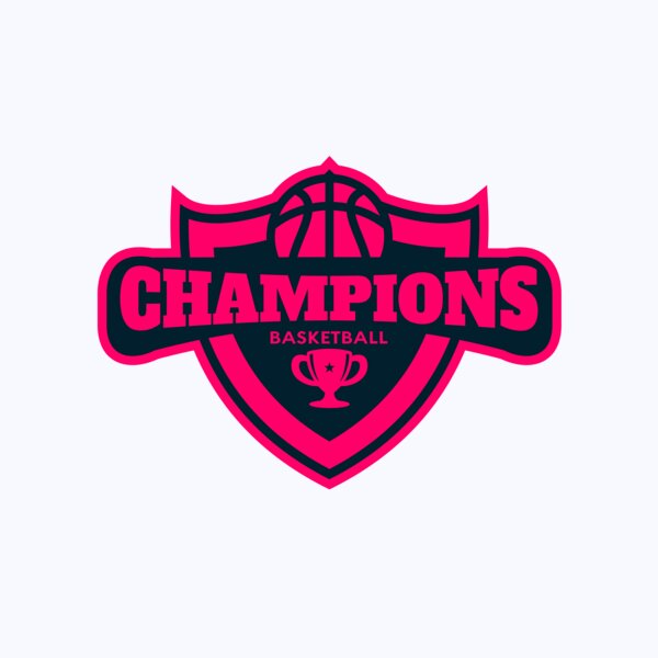 Champions Basketball League logo template Thumbnail