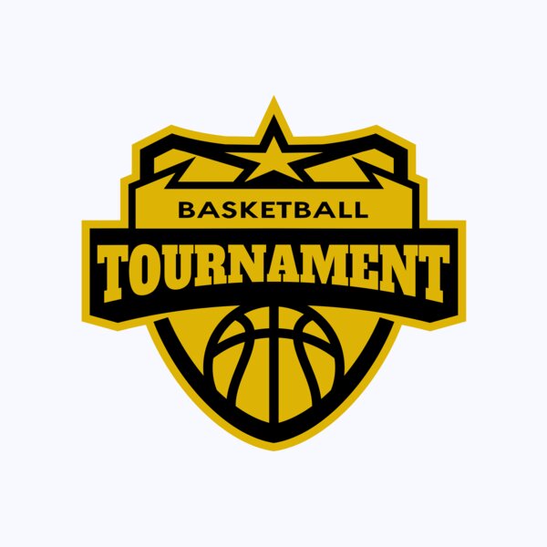 Tournament Basketball logo template 02 Thumbnail