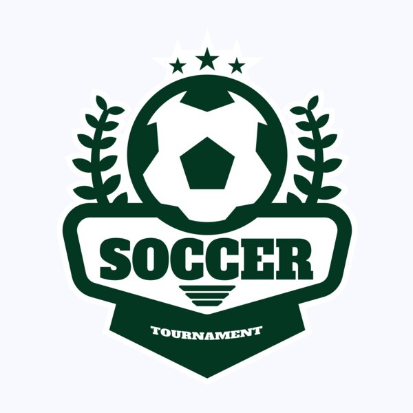 Soccer Tournament logo template Thumbnail