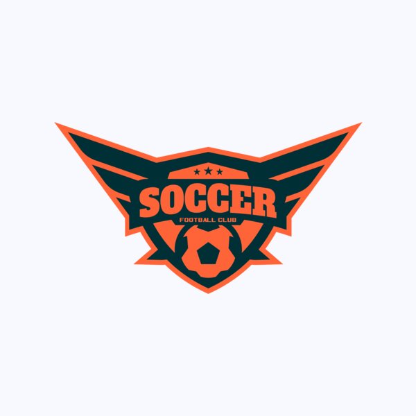 Soccer football club logo template Thumbnail