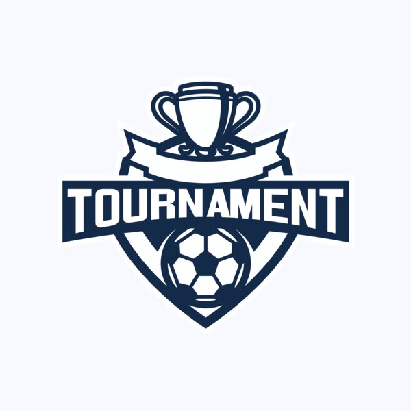 Tournament Football logo template 03 Thumbnail