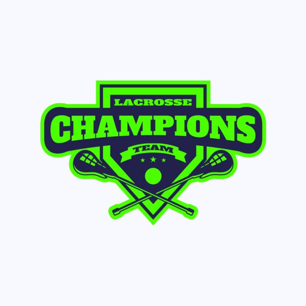 Champions Lacrosse Team Logo Template	 Thumbnail