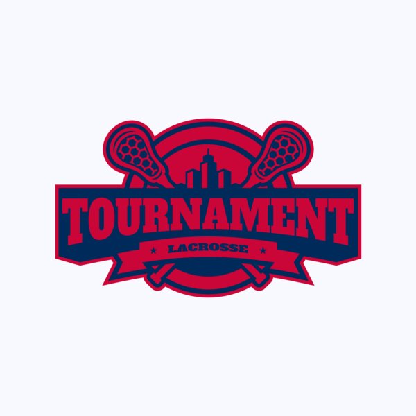Tournament Lacrosse Logo Template Thumbnail