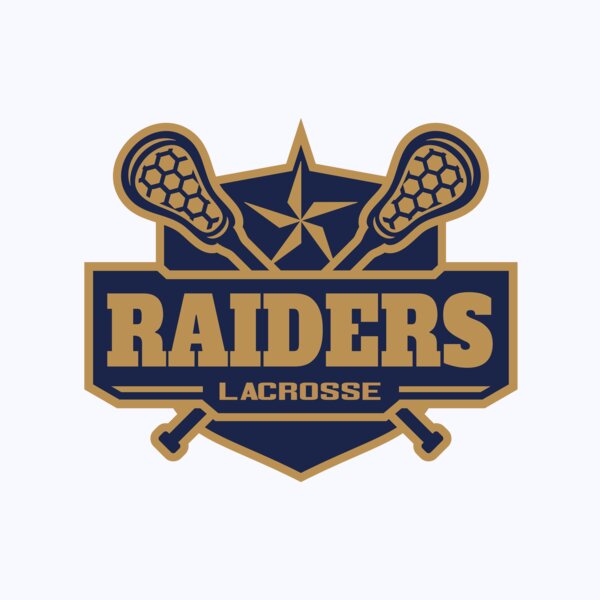 Raiders Lacrosse Logo Template Thumbnail