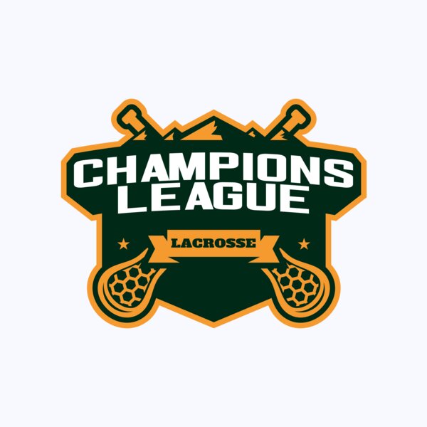 Champions League Lacrosse Logo Template Thumbnail