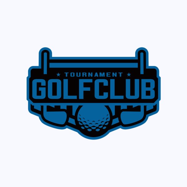 Golf club Tournament logo template Thumbnail