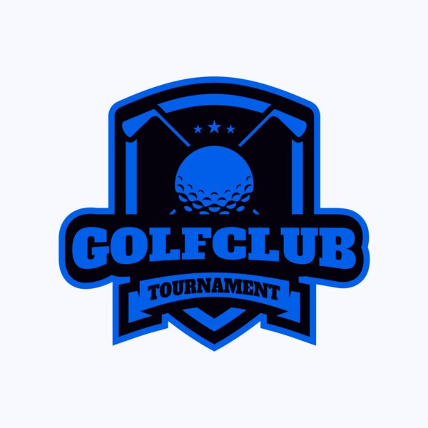 Golf Club Tournament logo template 03 Thumbnail