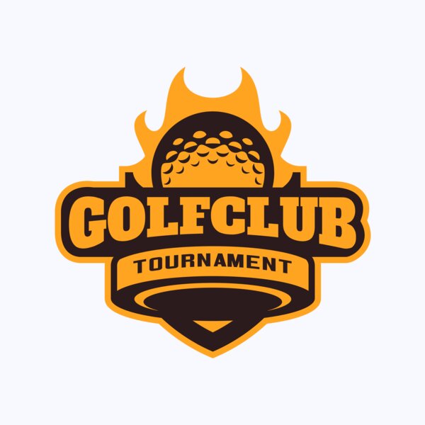 Golf Club Tournament logo template 04 Thumbnail