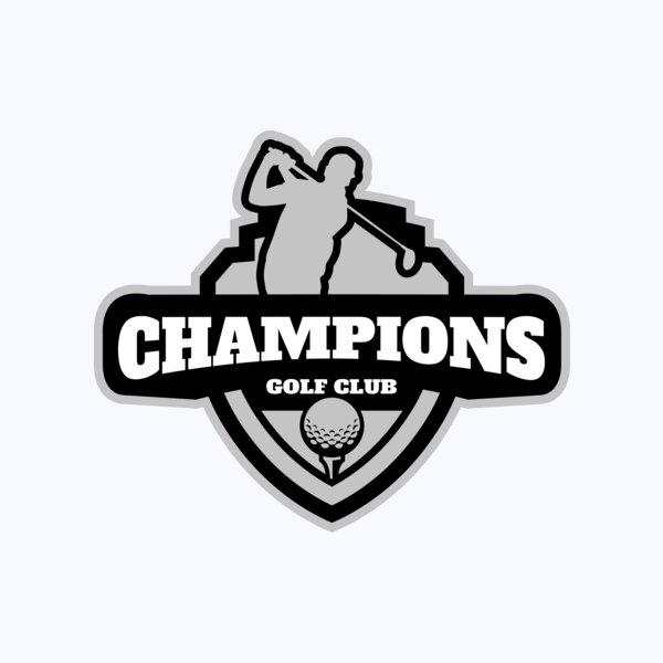 Champions Golf Club logo template Thumbnail