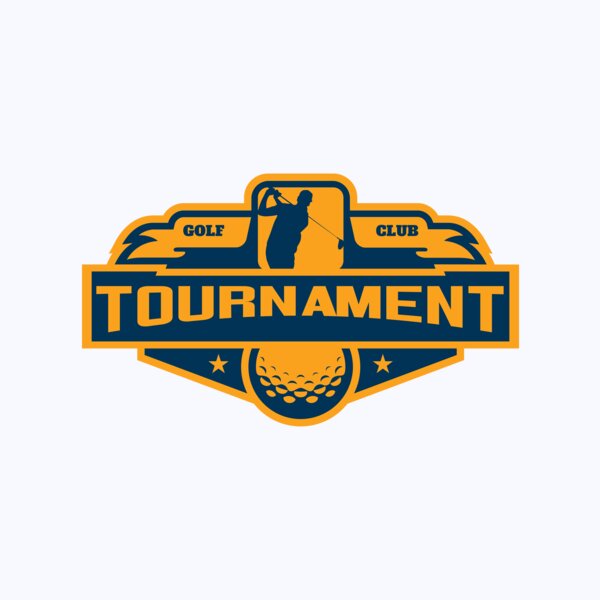 Tournament Golf Club logo template Thumbnail