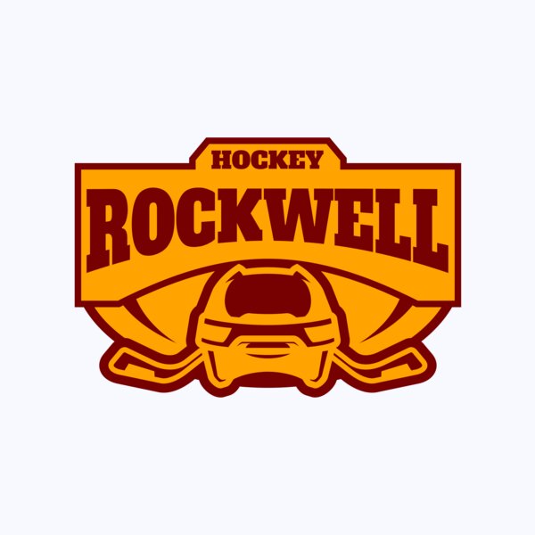 Rockwell Hockey logo template 02 Thumbnail