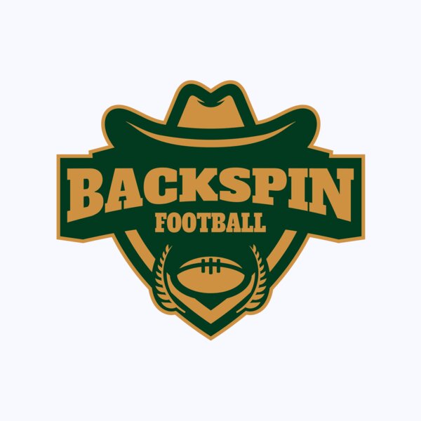Backspin Football logo template Thumbnail