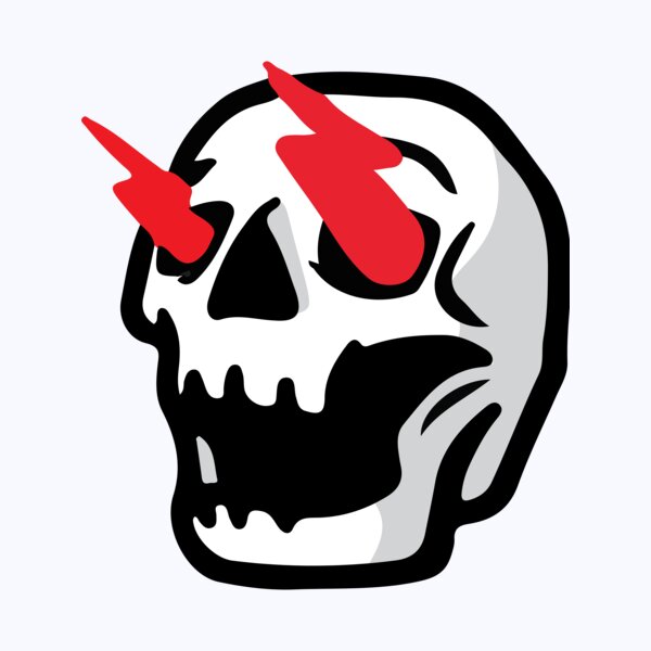 Elements Skull logo template Thumbnail