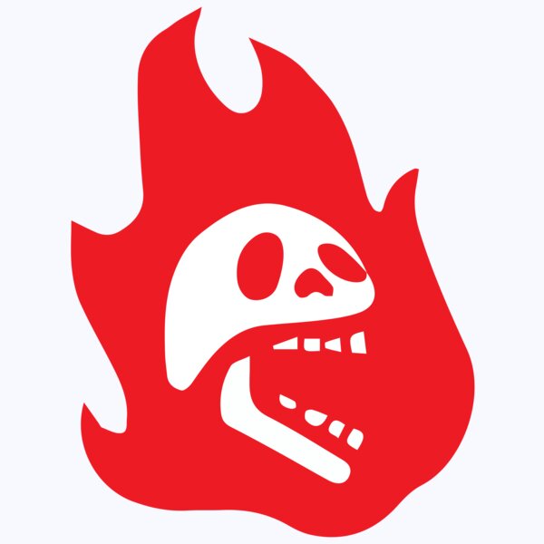 Elements Skull logo template 09 Thumbnail