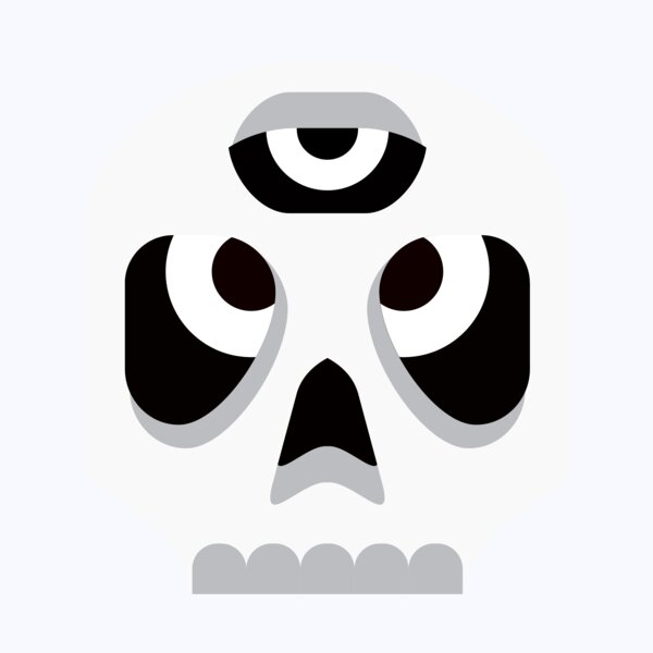 Elements Skulls logo template 18 Thumbnail