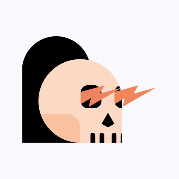 Elements Skulls logo template 22 Thumbnail