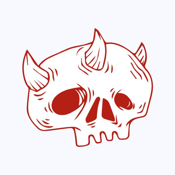 Elements Skulls logo template 28 Thumbnail