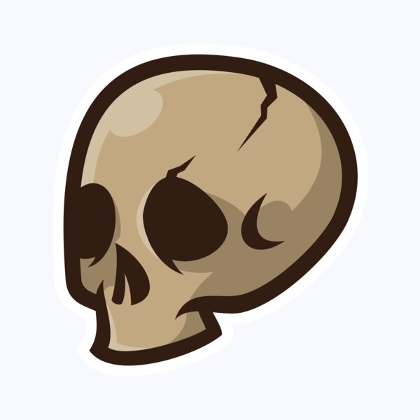 Elements Skulls logo template 30 Thumbnail