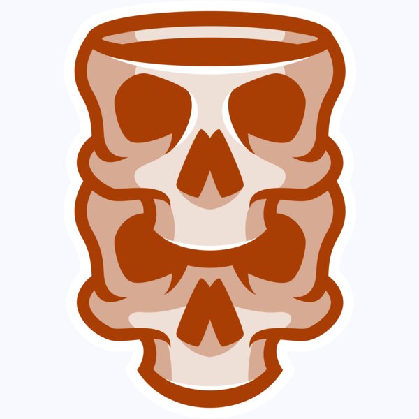 Elements Skulls logo template 99 Thumbnail