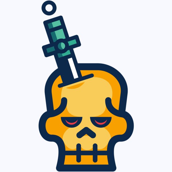 Elements Skulls logo template 153 Thumbnail