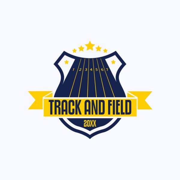 Track & Field Team Logo 06 Thumbnail