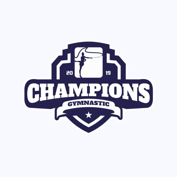 Champions Gymnastic logo template 02 Thumbnail
