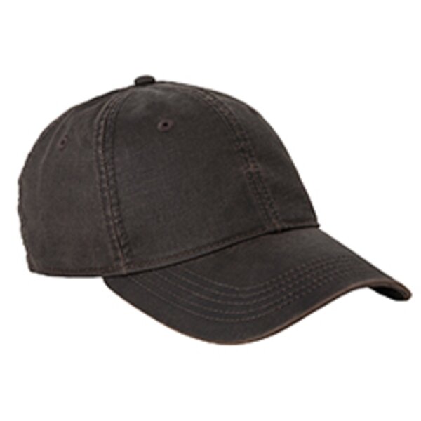 Landmark Unstructured Low-Profile Waxy Canvas Hat Thumbnail
