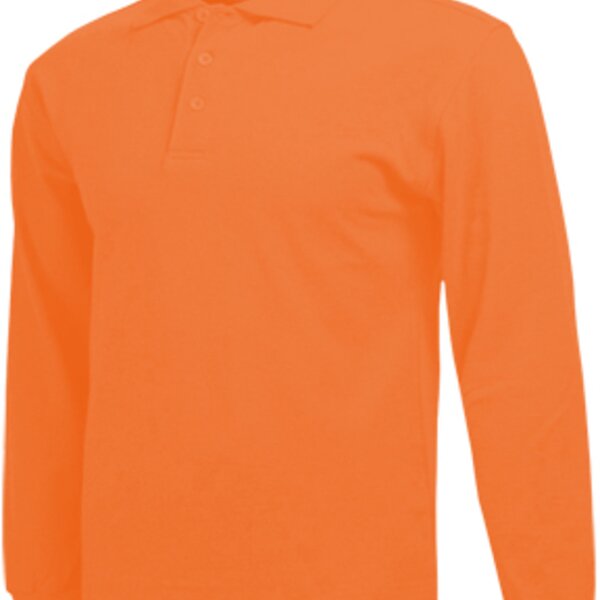 BAW Adult Long Sleeve Classic Polo Shirt Thumbnail