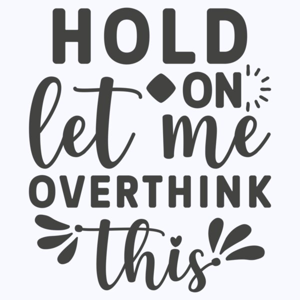 Let Me Overthink This Thumbnail