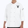 100% Polyester Ten Pearl Button Chef Coat Thumbnail