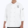 100% Polyester Ten Pearl Button Chef Coat Thumbnail