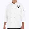 100% Polyester Ten Pearl Button Chef Coat Thumbnail