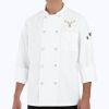100% Polyester Ten Pearl Button Chef Coat Thumbnail